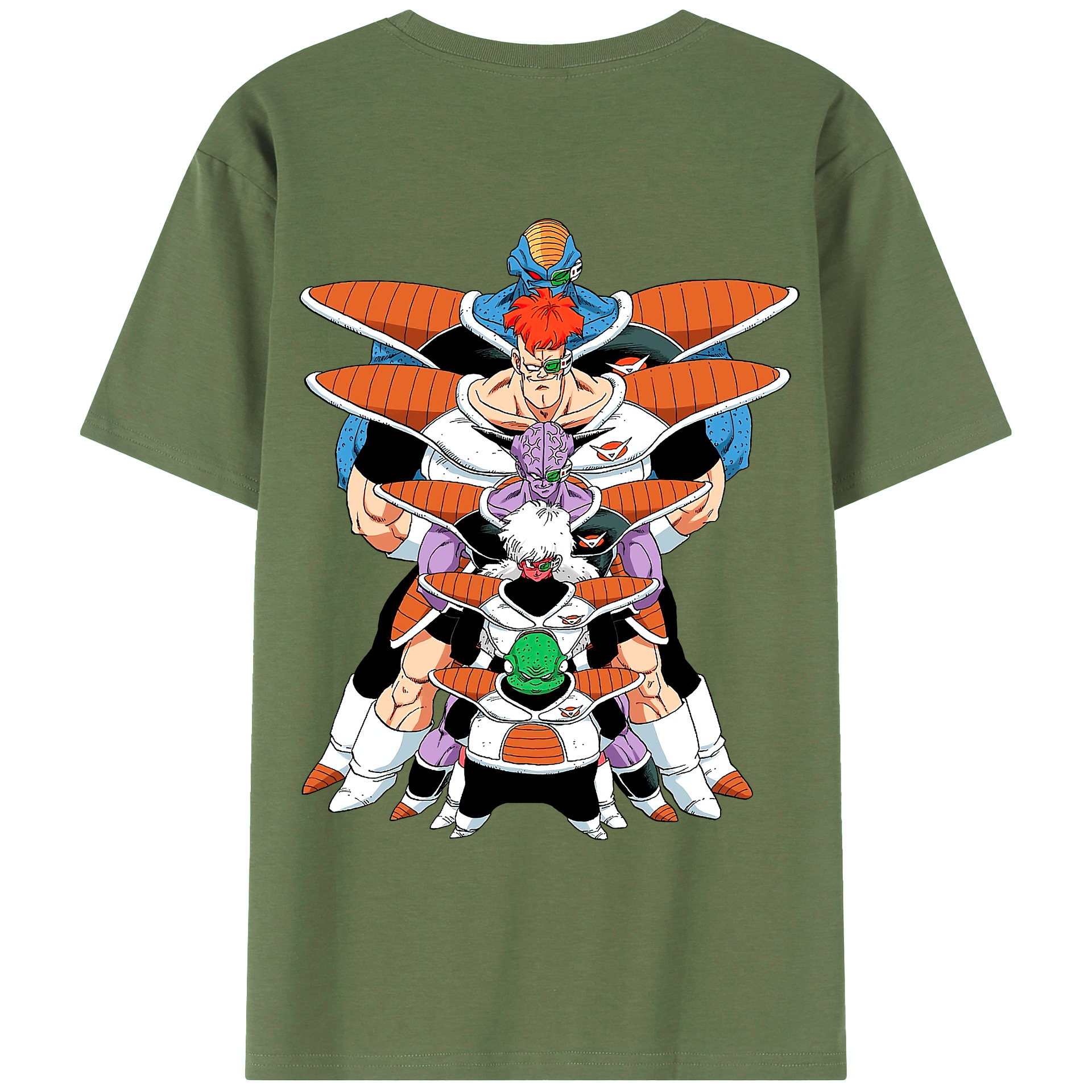 （画像用） ドラゴンボール DRAGON BALL 綿100％ メンズ半袖Tシャツ（バックプリント） 通気性